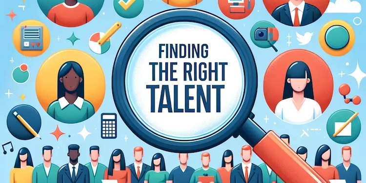 Finding and retaining top talent and employees within your company.
